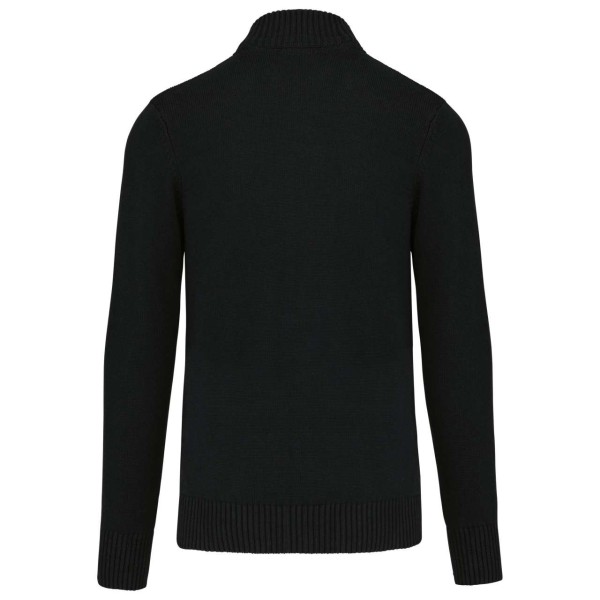FULL ZIP CARDIGAN Fekete 