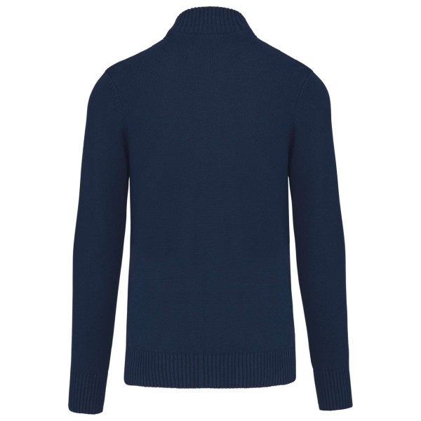 FULL ZIP CARDIGAN Kék 