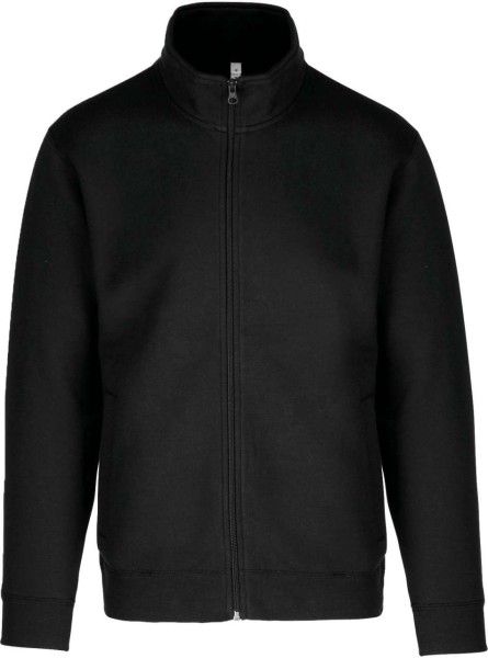 FULL ZIP FLEECE JACKET Fekete 