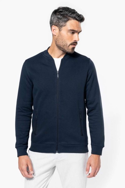 FULL ZIP FLEECE SWEATSHIRT Fekete 
