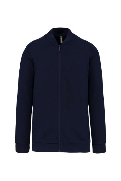 FULL ZIP FLEECE SWEATSHIRT Kék 