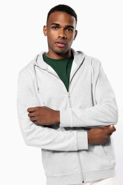 FULL ZIP HOODED SWEATSHIRT Lila 