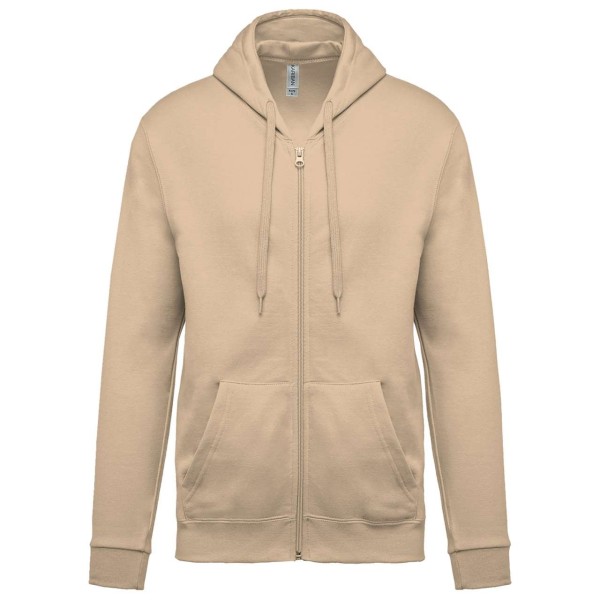 FULL ZIP HOODED SWEATSHIRT Barna 