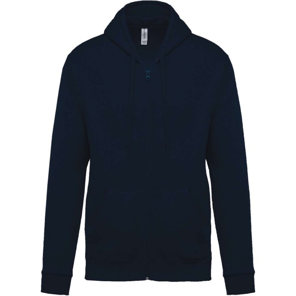 FULL ZIP HOODED SWEATSHIRT Kék 
