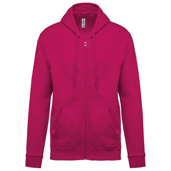 FULL ZIP HOODED SWEATSHIRT Rózsaszín 