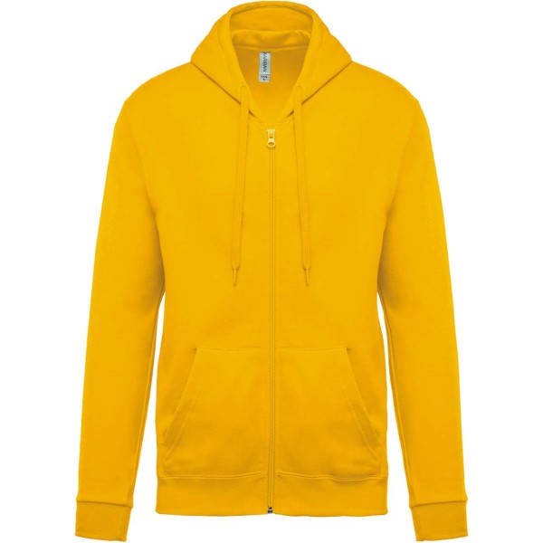 FULL ZIP HOODED SWEATSHIRT Sárga 