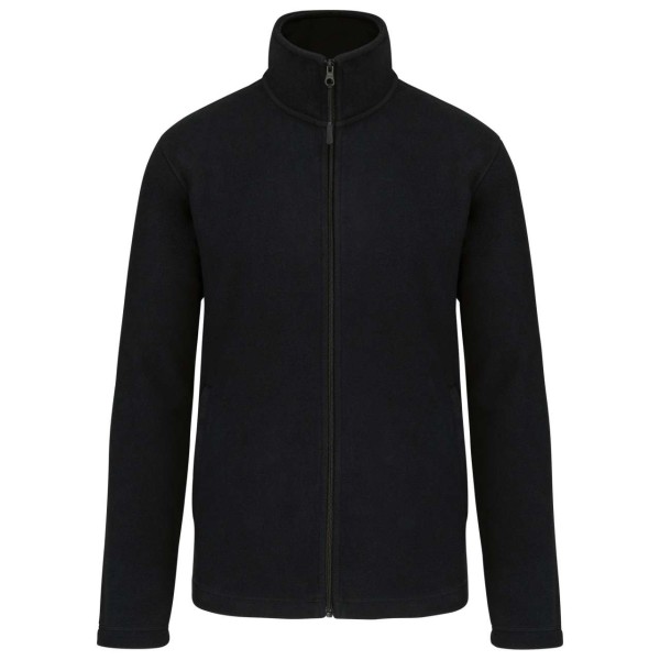 FULL ZIP MICROFLEECE JACKET Fekete 