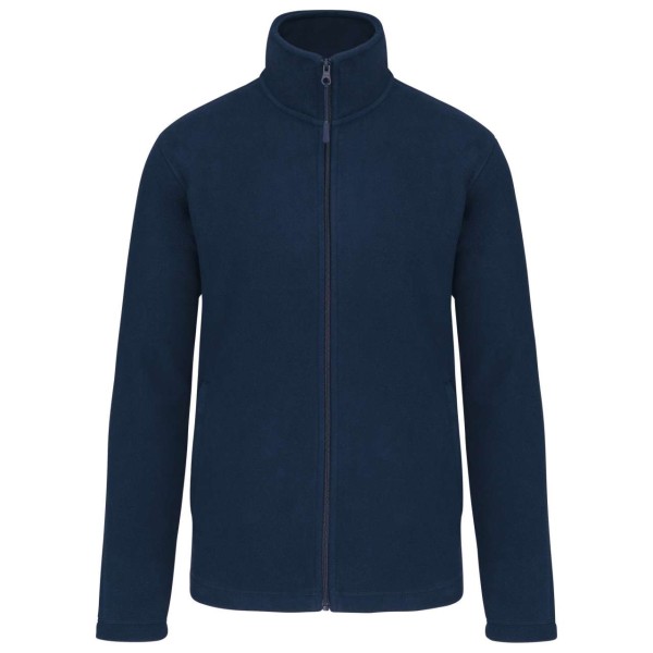 FULL ZIP MICROFLEECE JACKET Kék 