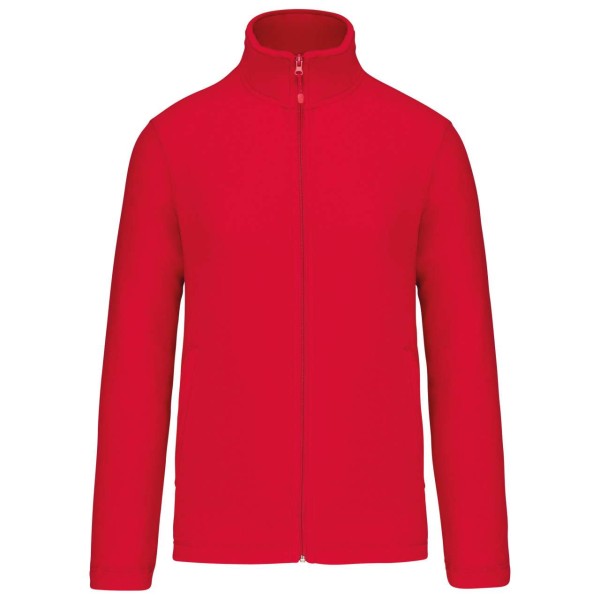 FULL ZIP MICROFLEECE JACKET Piros 