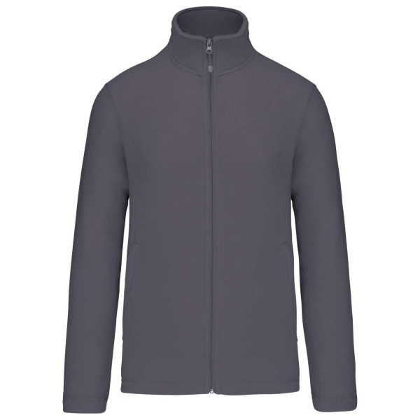 FULL ZIP MICROFLEECE JACKET Szürke 