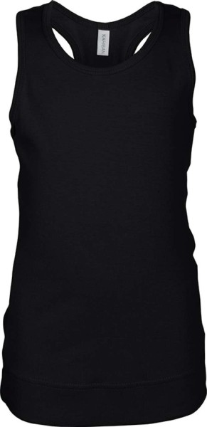 GIRLS' VEST Fekete 