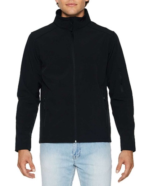 HAMMER UNISEX SOFTSHELL JACKET Fekete 