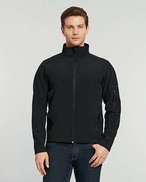 HAMMER UNISEX SOFTSHELL JACKET Fekete 