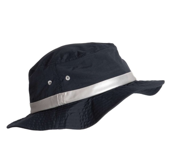 HAT WITH WIDE HEMS Kék 