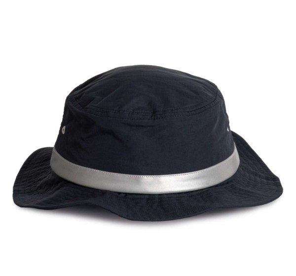 HAT WITH WIDE HEMS Kék 