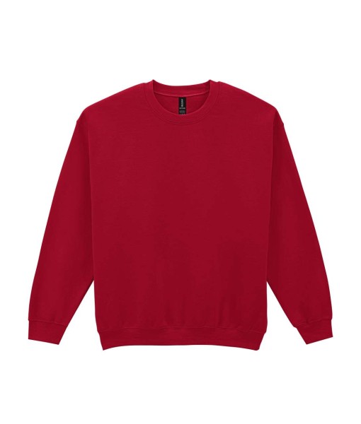 HEAVY BLEND™ ADULT CREWNECK SWEATSHIRT Piros 
