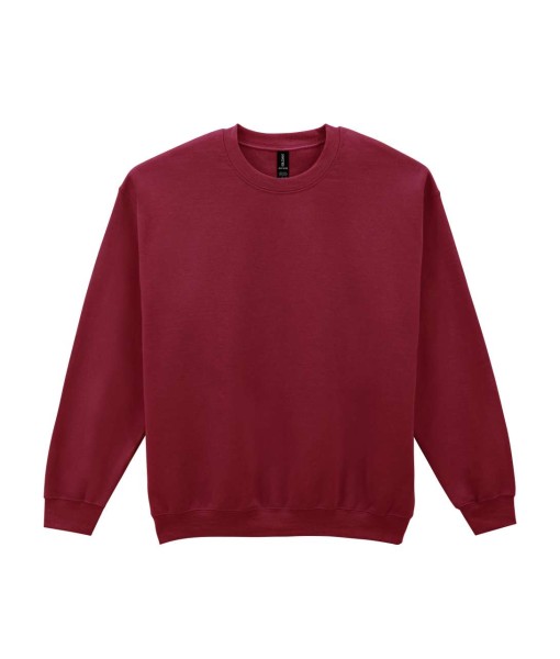HEAVY BLEND™ ADULT CREWNECK SWEATSHIRT Piros 