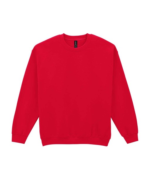 HEAVY BLEND™ ADULT CREWNECK SWEATSHIRT Piros 