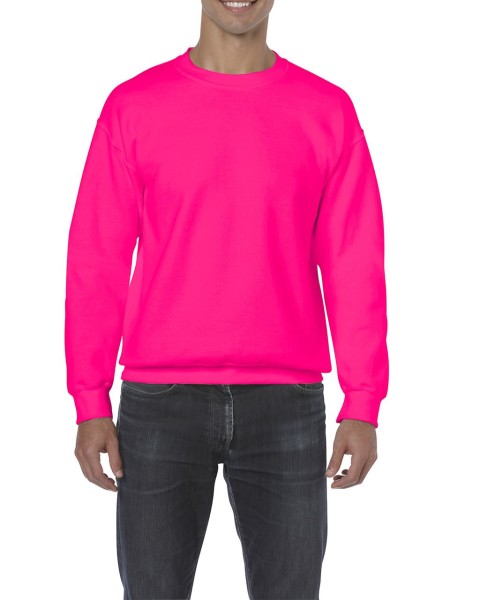 HEAVY BLEND™ ADULT CREWNECK SWEATSHIRT Rózsaszín 