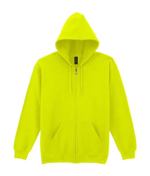 HEAVY BLEND™ ADULT FULL ZIP HOODED SWEATSHIRT Sárga 