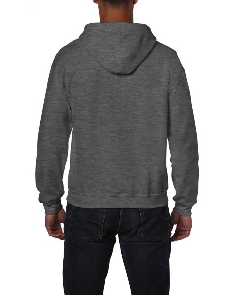 HEAVY BLEND™ ADULT FULL ZIP HOODED SWEATSHIRT Szürke 