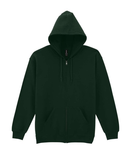 HEAVY BLEND™ ADULT FULL ZIP HOODED SWEATSHIRT Zöld 
