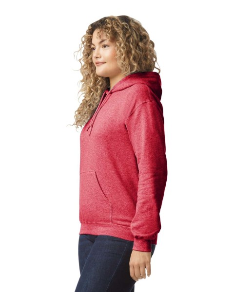 HEAVY BLEND™ ADULT HOODED SWEATSHIRT Piros 
