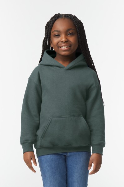 HEAVY BLEND™ YOUTH HOODED SWEATSHIRT Rózsaszín 