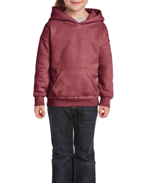 HEAVY BLEND™ YOUTH HOODED SWEATSHIRT Piros 
