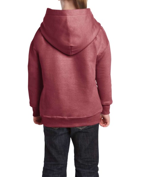 HEAVY BLEND™ YOUTH HOODED SWEATSHIRT Piros 