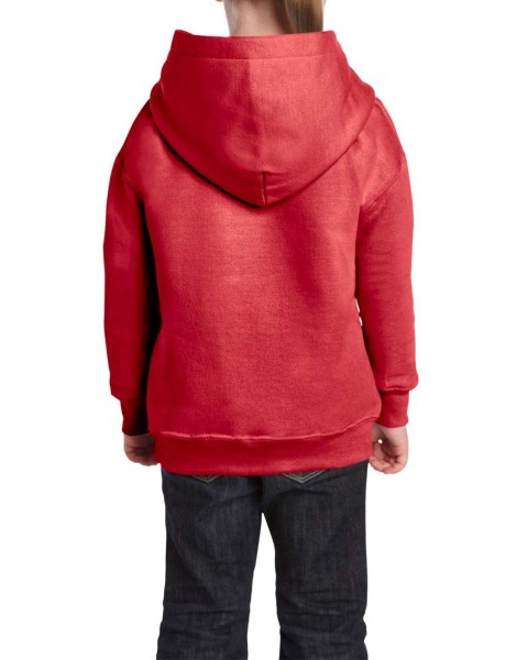 HEAVY BLEND™ YOUTH HOODED SWEATSHIRT Piros 
