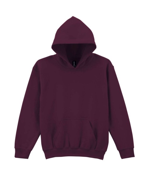 HEAVY BLEND™ YOUTH HOODED SWEATSHIRT Piros 