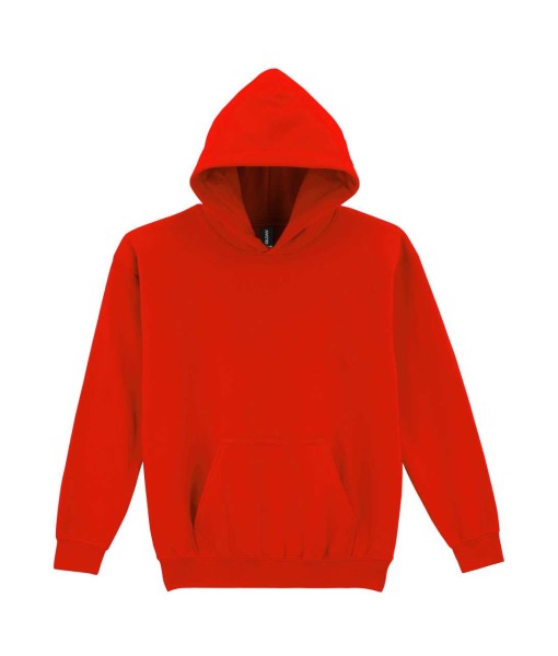 HEAVY BLEND™ YOUTH HOODED SWEATSHIRT Piros 
