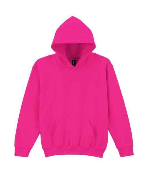 HEAVY BLEND™ YOUTH HOODED SWEATSHIRT Rózsaszín 