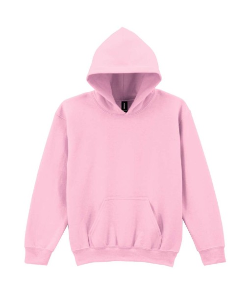 HEAVY BLEND™ YOUTH HOODED SWEATSHIRT Rózsaszín 