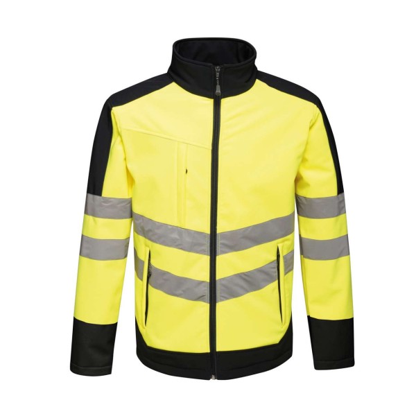 HI-VIS PRO 3 LAYER SOFTSHELL Sárga 
