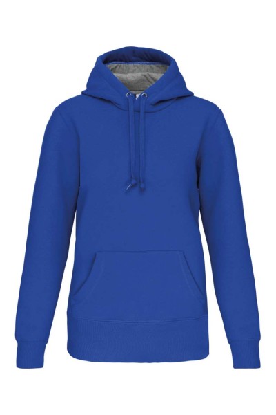 HOODED SWEATSHIRT Kék 