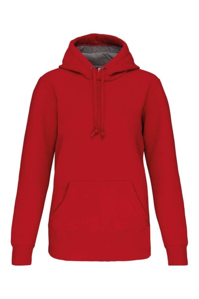 HOODED SWEATSHIRT Piros 