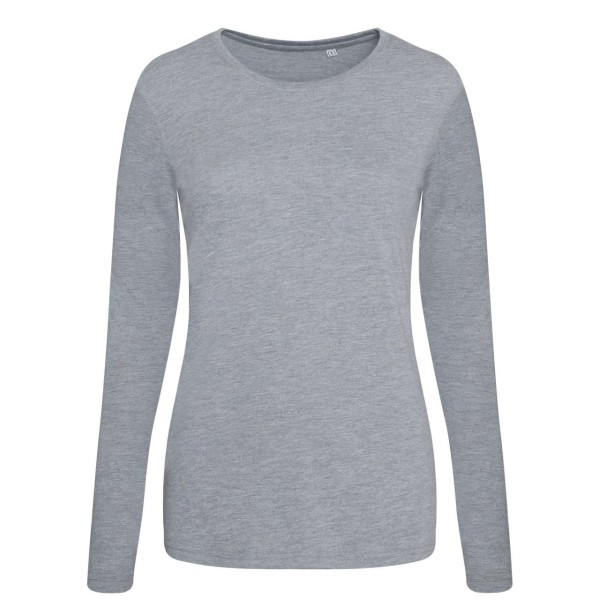 HOSSZU UJJÚ NŐI TRI-BLEND PÓLÓ Szürke 