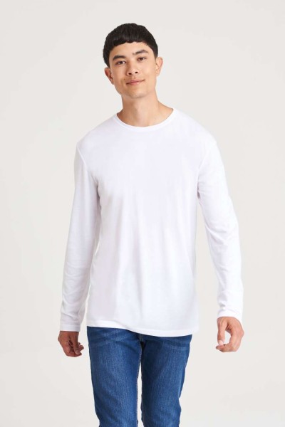 HOSSZU UJJÚ TRI-BLEND PÓLÓ Szürke 