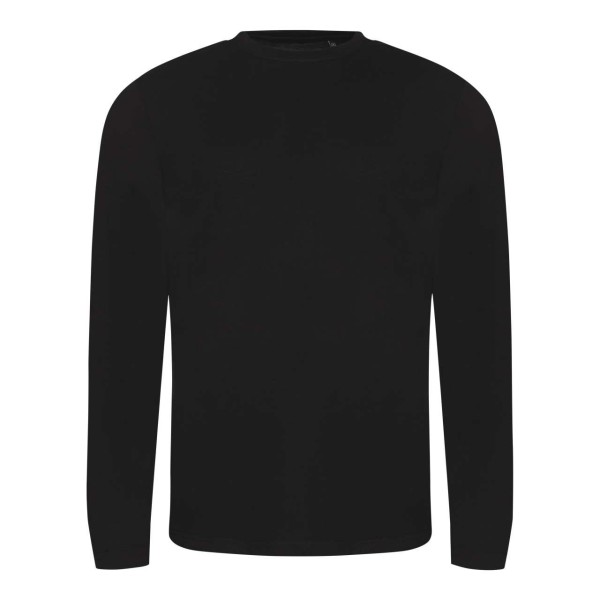 HOSSZU UJJÚ TRI-BLEND PÓLÓ Fekete 