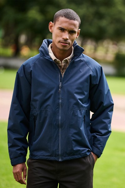 HUDSON MEN - FLEECE-LINED JACKET Fekete 