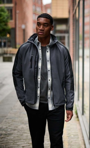 HYDROFORCE - 3-LAYER MEMBRANE HOODED SOFTSHELL Narancssárga 