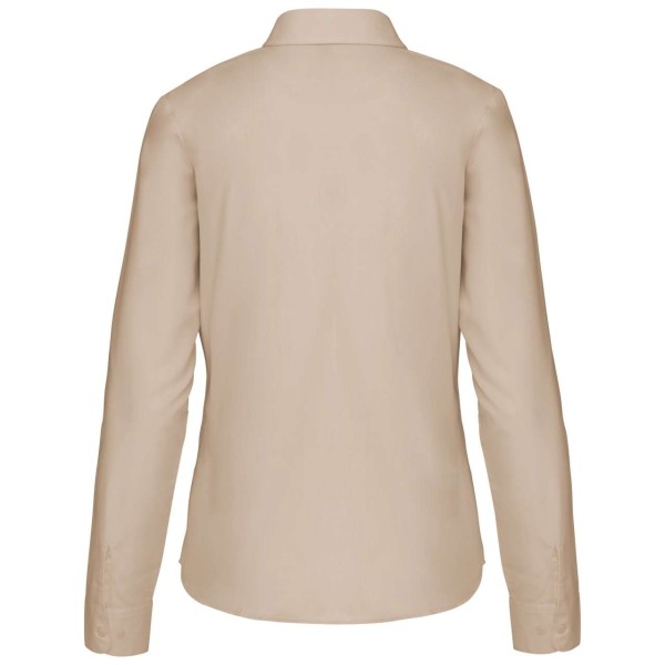 JESSICA - LADIES' LONG-SLEEVED SHIRT Barna 