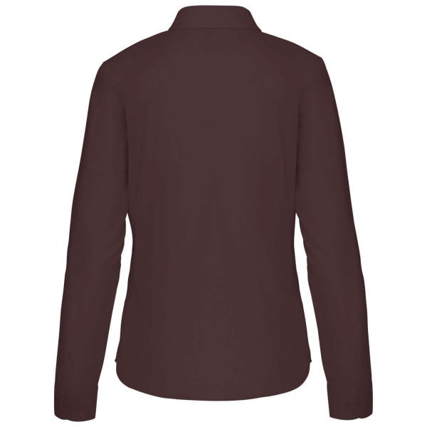 JESSICA - LADIES' LONG-SLEEVED SHIRT Barna 