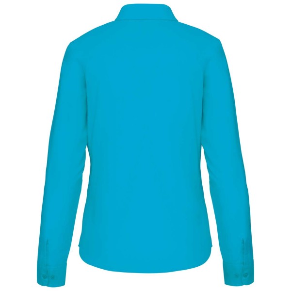 JESSICA - LADIES' LONG-SLEEVED SHIRT Kék 