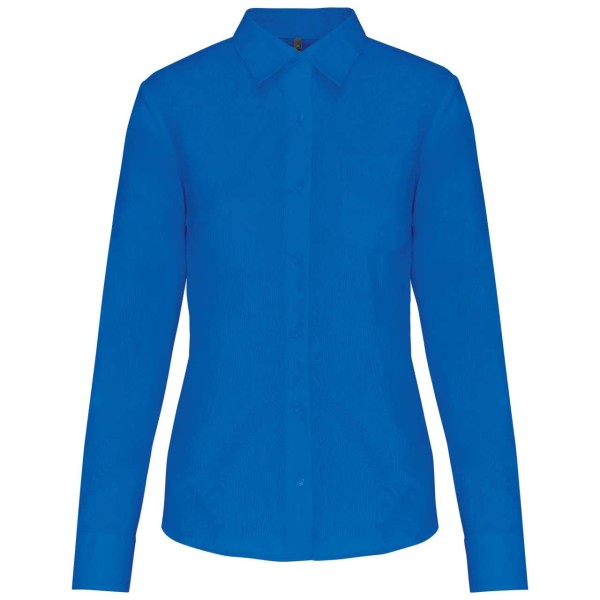 JESSICA - LADIES' LONG-SLEEVED SHIRT Kék 