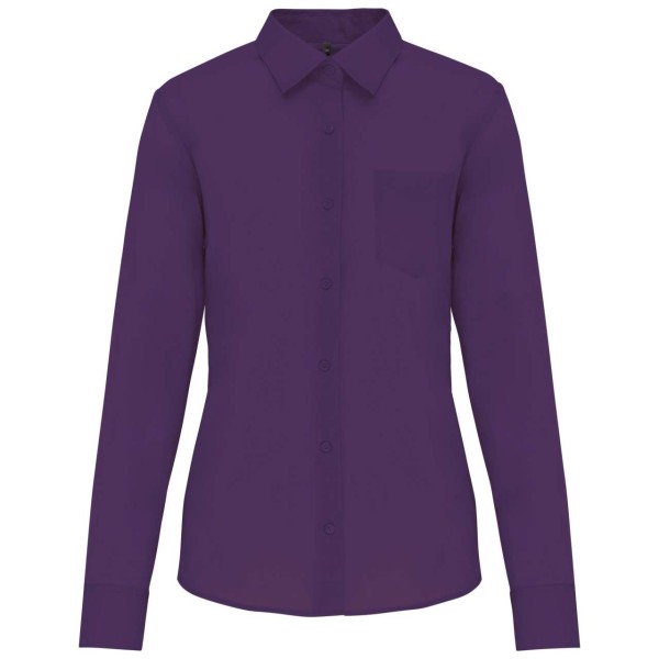 JESSICA - LADIES' LONG-SLEEVED SHIRT Lila 