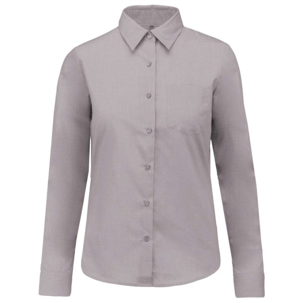 JESSICA - LADIES' LONG-SLEEVED SHIRT Szürke 