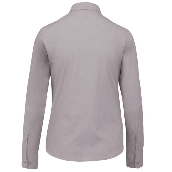 JESSICA - LADIES' LONG-SLEEVED SHIRT Szürke 